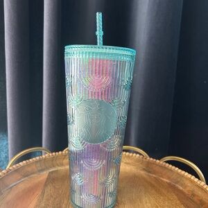 Starbucks Blue Iridescent 24oz Tumbler